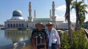 Kota Kinabalu City mosque otherwise known as "The Floating Mosque"